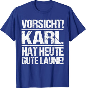 Vorname Karl T-Shirt - T-Shirt | Royal
