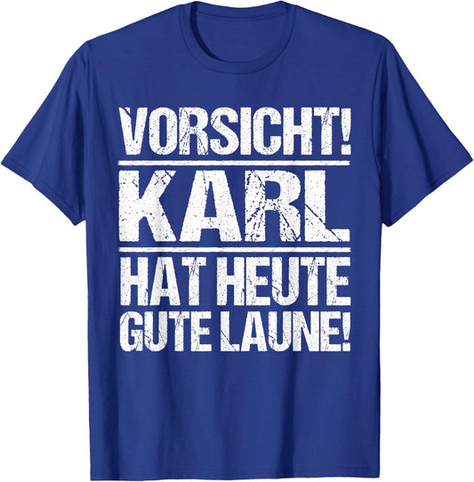Vorname Karl T-Shirt - T-Shirt | Royal