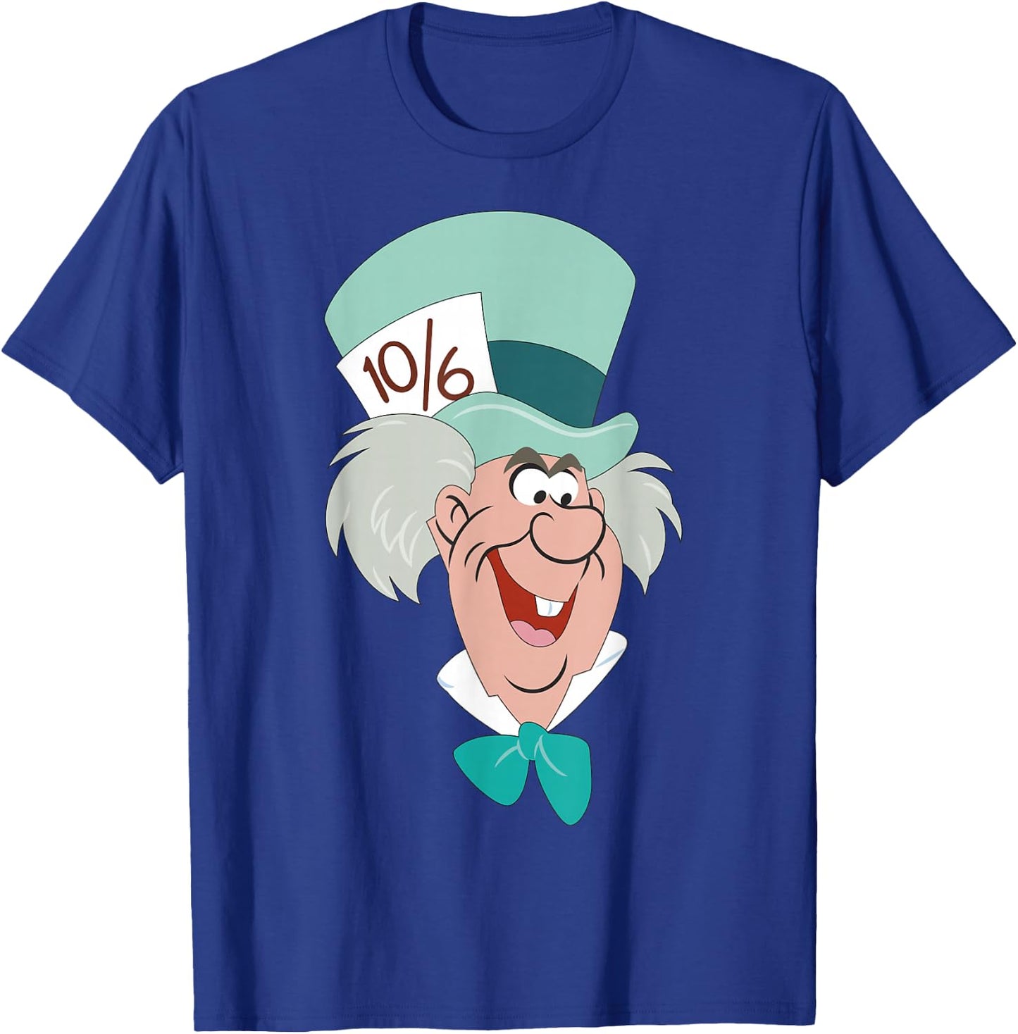 Disney Alice in Wonderland Mad Hatter Big Face T-Shirt - T-Shirt | Royal