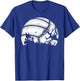 Spooky Scary Varsity Volleyball Player Halloween Costume T-Shirt - T-Shirt | Royal