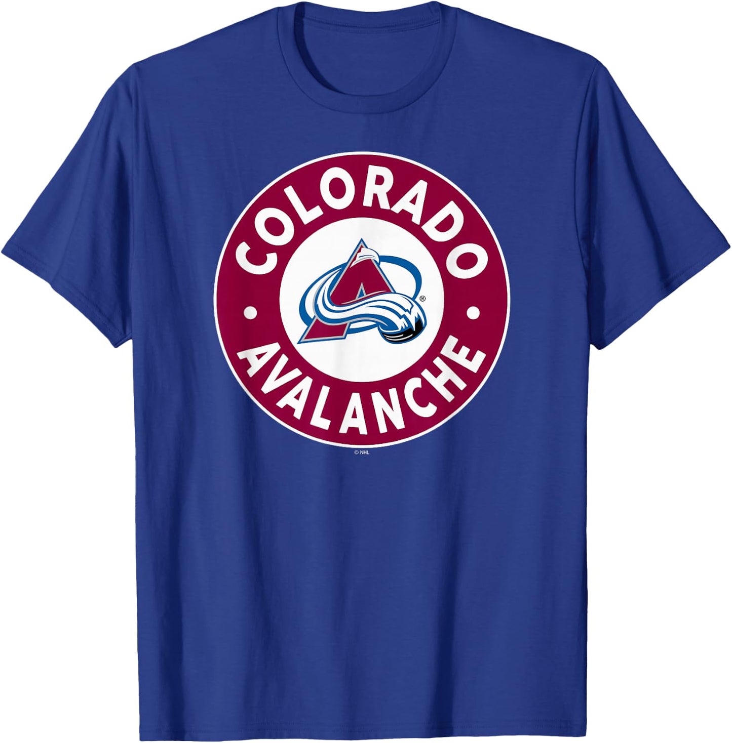 Colorado Avalanche Symbol Navy Officially Licensed T-Shirt - T-Shirt | Royal