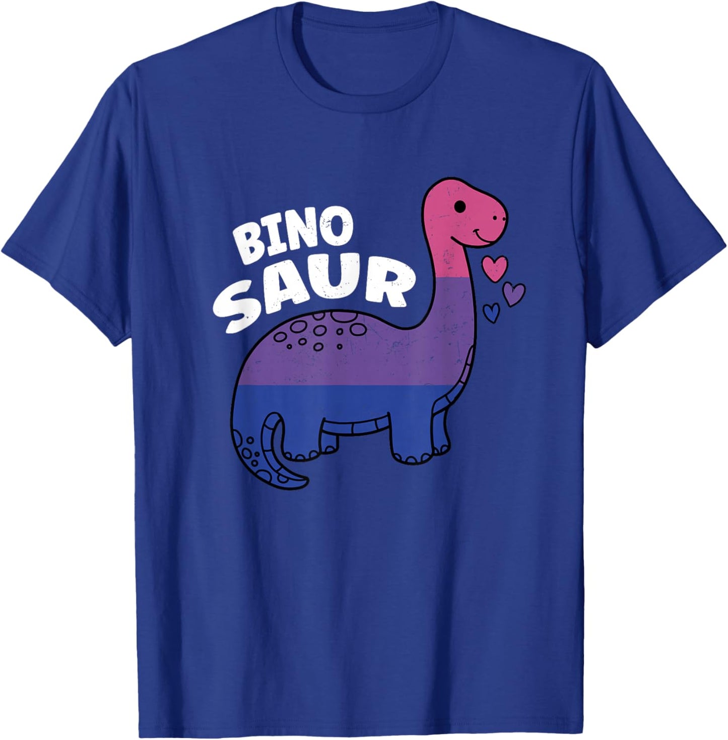 Binosaur Bisexual Pride Dino Bi T-Shirt - T-Shirt | Royal