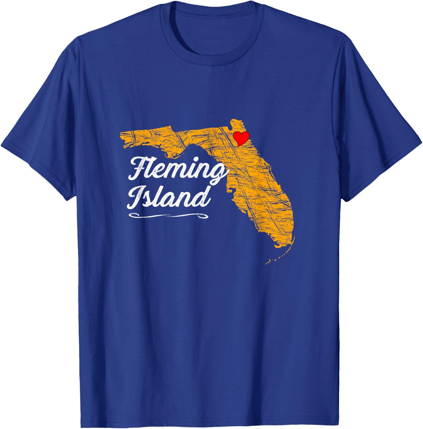City of Fleming Island | FLORIDA Vacation Souvenir - Graphic T-Shirt - T-Shirt | Royal