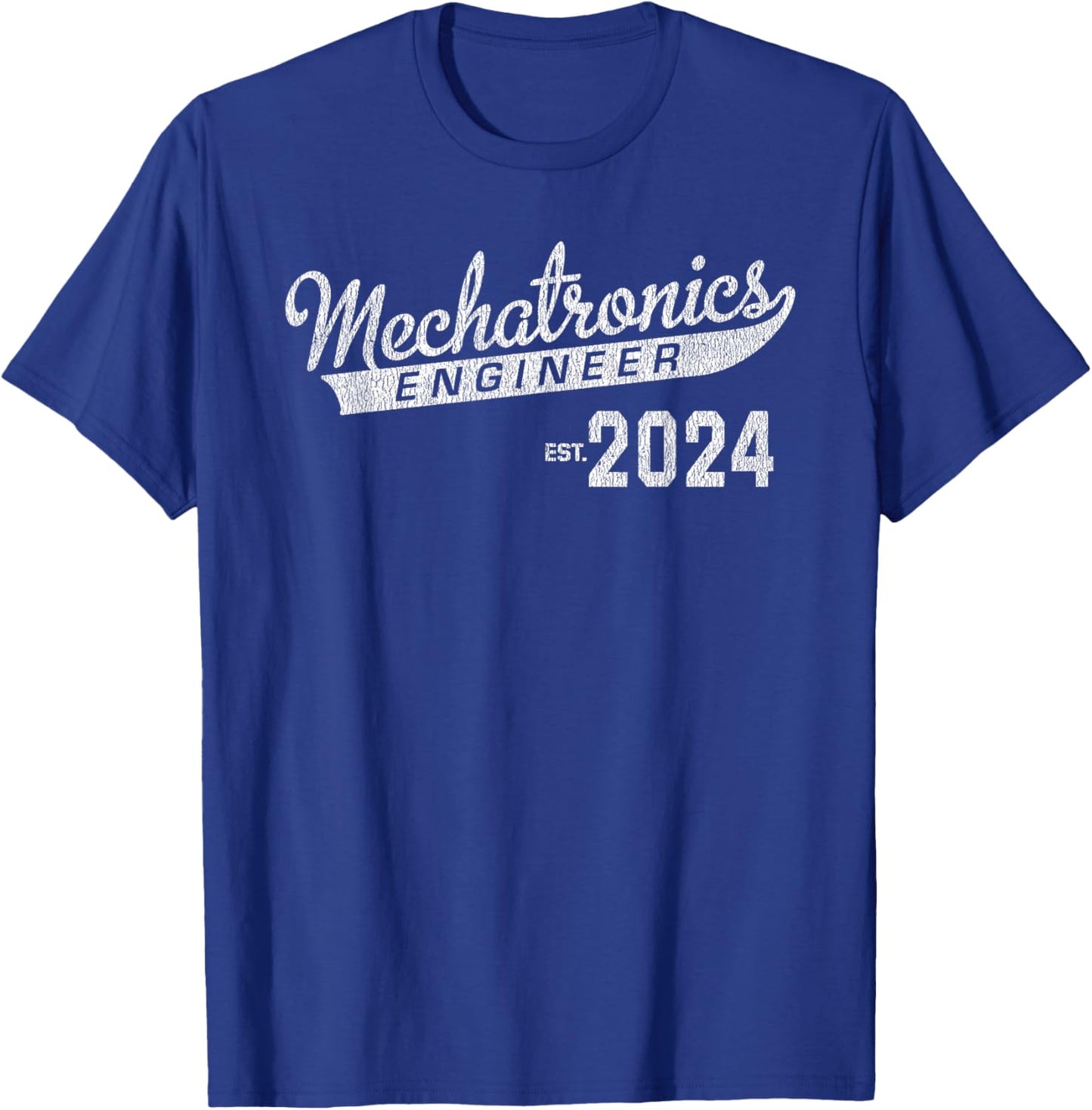 Mechatronics Engineer Graduation 2024 T-Shirt - T-Shirt | Royal