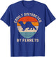 Easily Distracted By Ferrets T-Shirt - T-Shirt | Royal