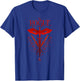 Dungeons & Dragons The Rogue Class Stealth Swords Logo T-Shirt - T-Shirt | Royal
