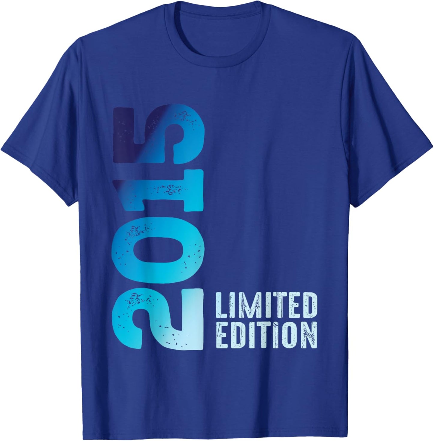 Awesome Year 2015 Vintage Since 2015 Limited Edition 2015 T-Shirt - T-Shirt | Royal