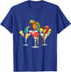 Parrots Drinking Margarita Tropical Birds Vacation Hawaiian T-Shirt - T-Shirt | Royal