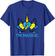 Down Syndrome Unicorn Head Magical Awareness Toddler Girls T-Shirt - T-Shirt | Royal