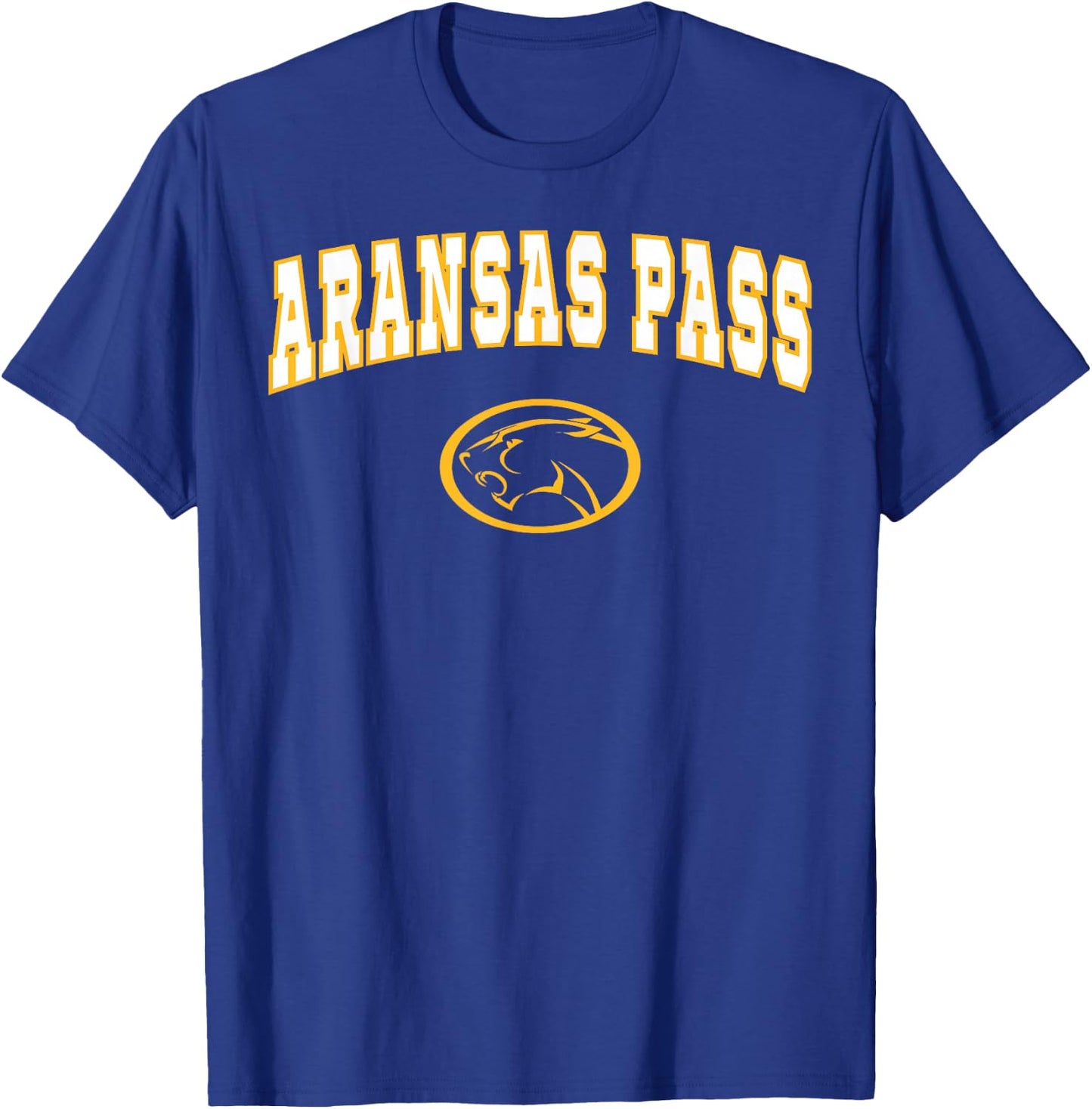 Aransas Pass High School Panthers C2 T-Shirt - T-Shirt | Royal