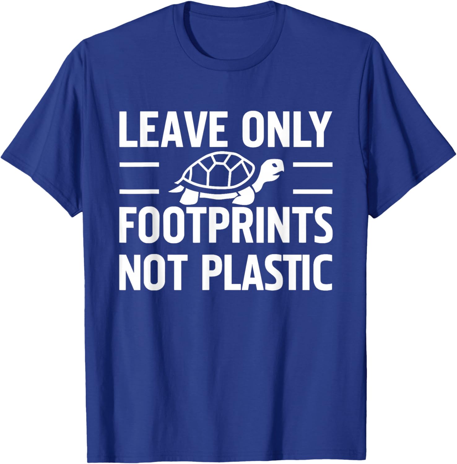 Anti Littering No Environment Recycle Trash Earth Day Gift T-Shirt - T-Shirt | Royal