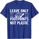 Anti Littering No Environment Recycle Trash Earth Day Gift T-Shirt - T-Shirt | Royal
