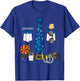 Police Officer Halloween Costume For Kids Boys Men T-Shirt - T-Shirt | Royal