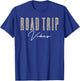 Leopard Road Trip Vibes Family Friend Girl Trip Vacation RV T-Shirt - T-Shirt | Royal