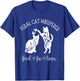 Feral Cat Whisperer Feed Fix Love Funny Cat Lover T-Shirt - T-Shirt | Royal