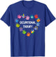 Occupational Therapist Squad Cute Hands Preschool School OT T-Shirt - T-Shirt | Royal