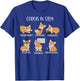 Funny Corgis In STEM Corgi Dog Lover Science Teacher Student T-Shirt - T-Shirt | Royal