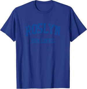 Roslyn High School HS Roslyn Heights NY Vintage Sports T-Shirt - T-Shirt | Royal