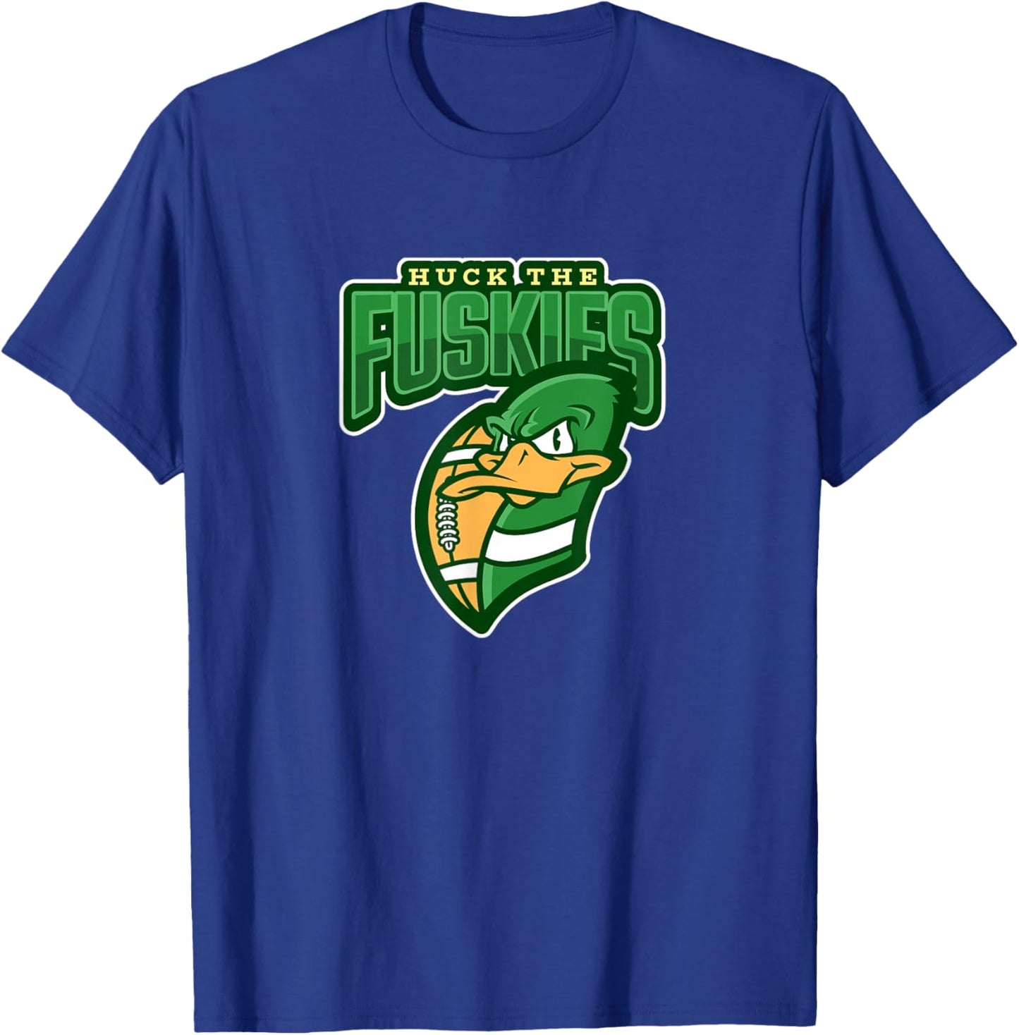 Huck The Fuskies Rivalry T-Shirt - T-Shirt | Royal