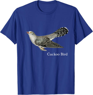 Cuckoo Bird Shirt Ornithology Bird T-Shirt - T-Shirt | Royal