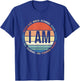 70s Retro Positive Affirmations Self Care Gift Mental Health T-Shirt - T-Shirt | Royal