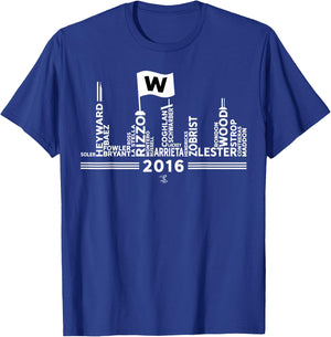 2019 Anthony Rizzo Skyline - Apparel T-Shirt - T-Shirt | Royal