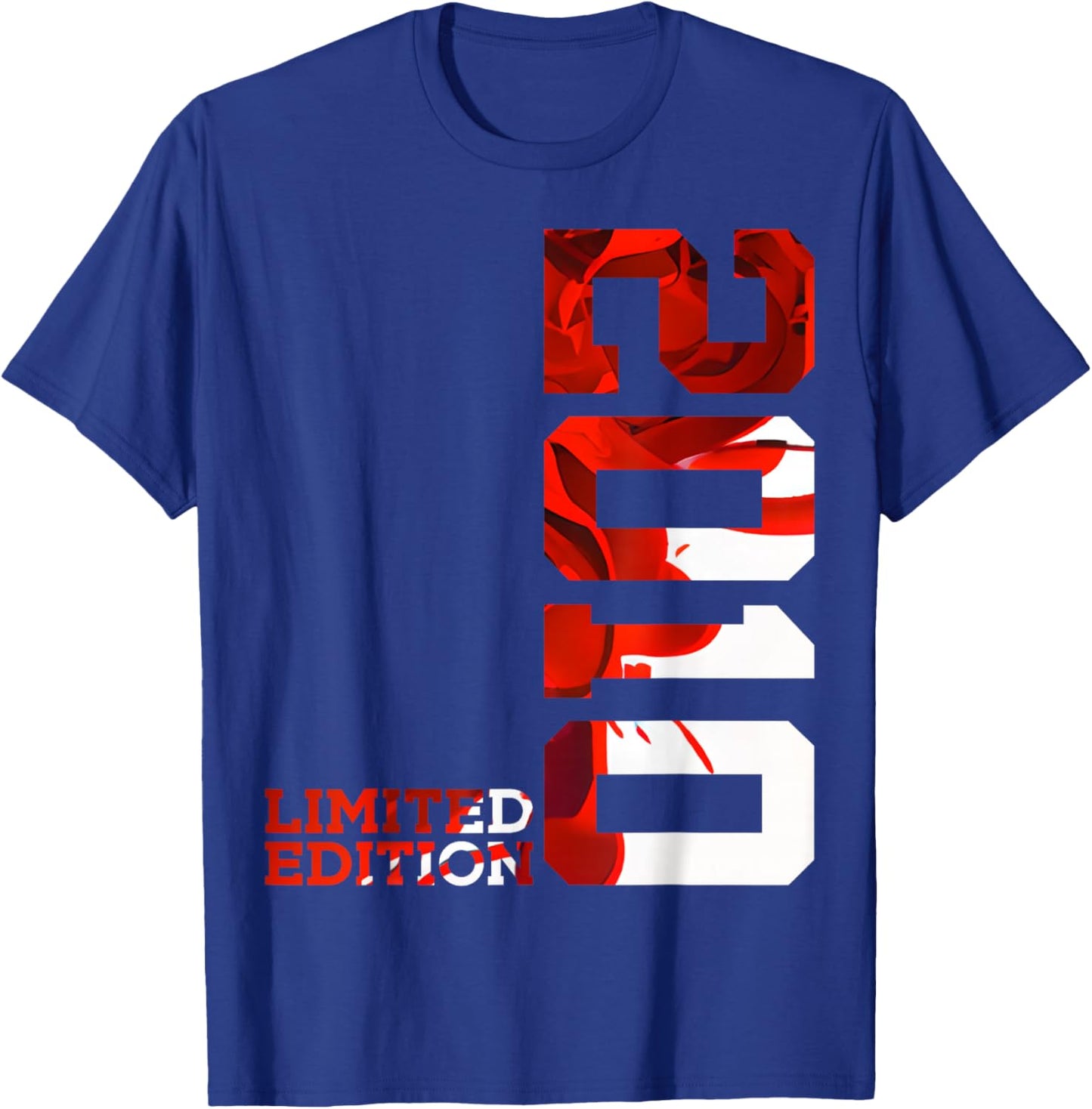 16 Years 16th Birthday Limited Edition 2010 T-Shirt - T-Shirt | Royal