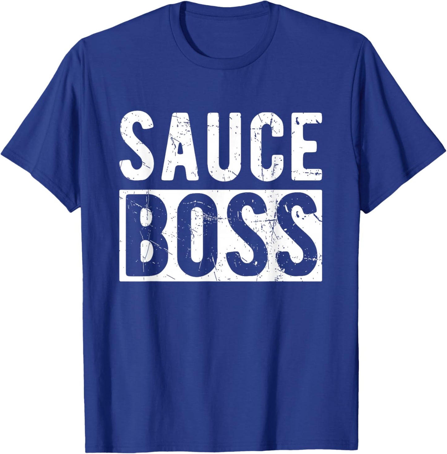 Sauce BOSS Culinary Sauce Enthusiast Restaurant Chef Boss T-Shirt - T-Shirt | Royal