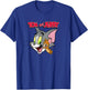 Kids Tom And Jerry Simple Portrait Logo T-Shirt - T-Shirt | Royal