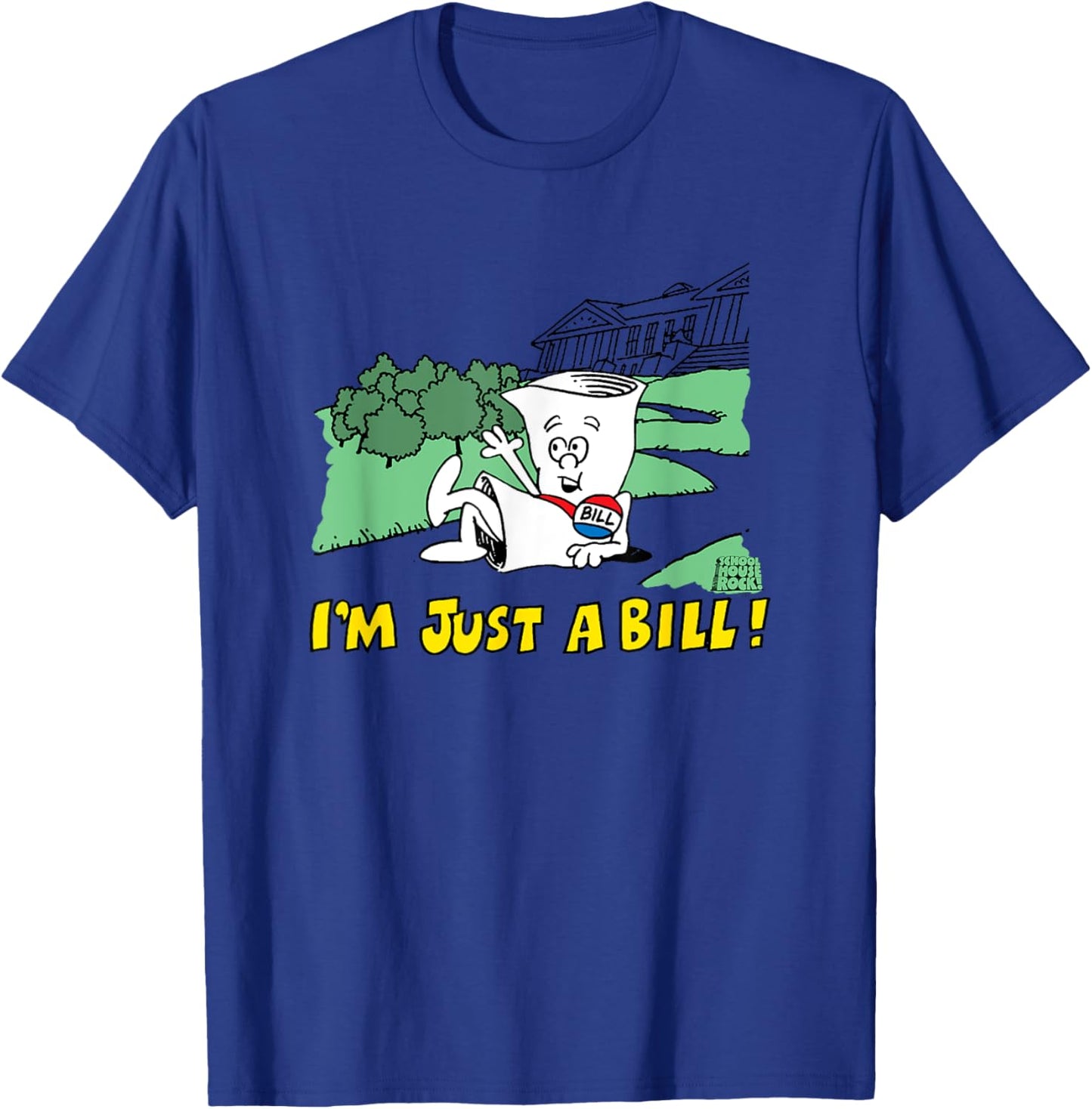 Ripple Junction x Schoolhouse Rock Just A Bill T-Shirt - T-Shirt | Royal