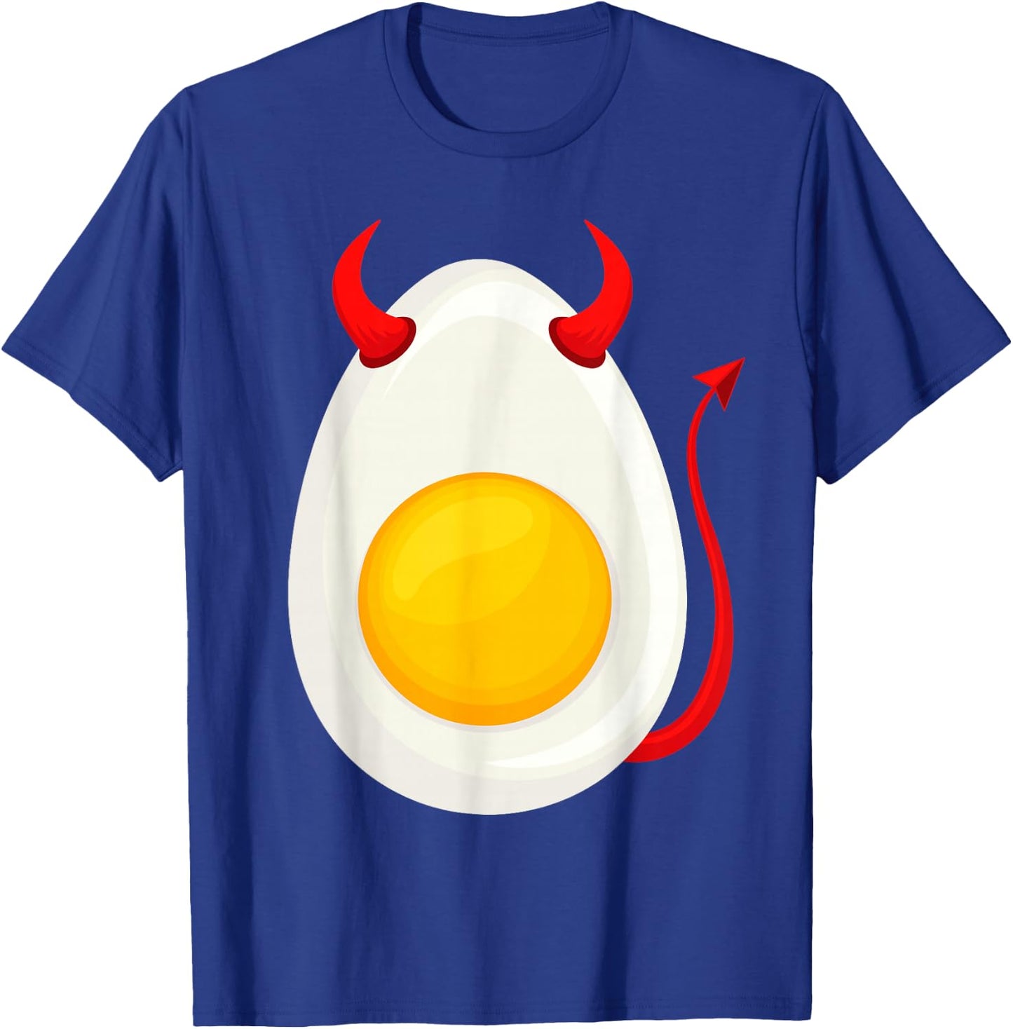 Funny Deviled Egg Cosplay DIY Halloween Costume Day Kid Boy T-Shirt - T-Shirt | Royal