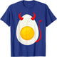 Funny Deviled Egg Cosplay DIY Halloween Costume Day Kid Boy T-Shirt - T-Shirt | Royal