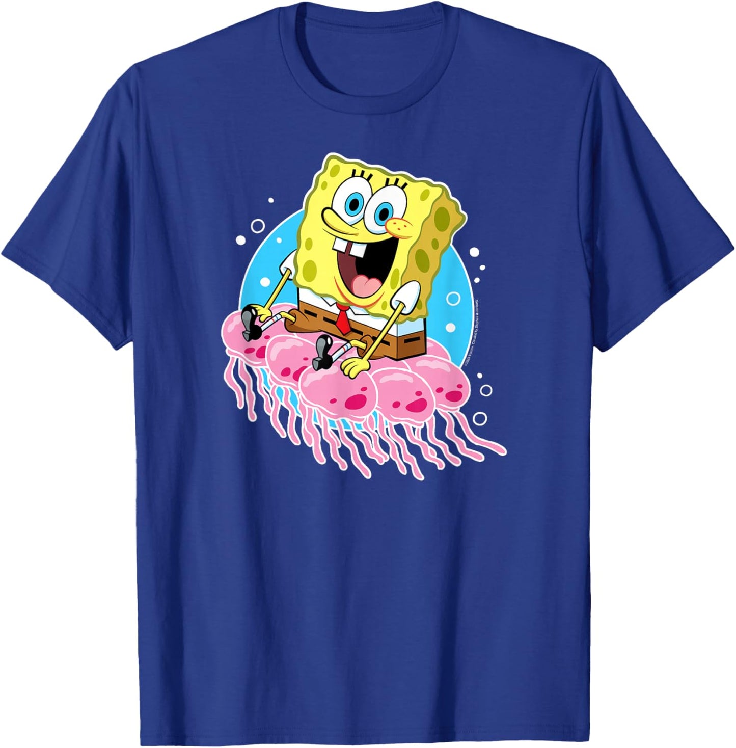 SpongeBob SquarePants - Jellyfish Ride T-Shirt - T-Shirt | Royal