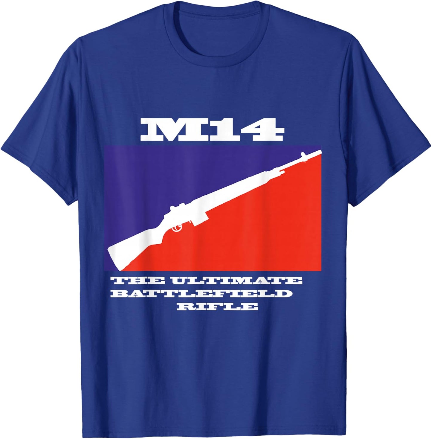 M14/M1A the ultimate .308Win 7,62 US Army Semi T-Shirt - T-Shirt | Royal