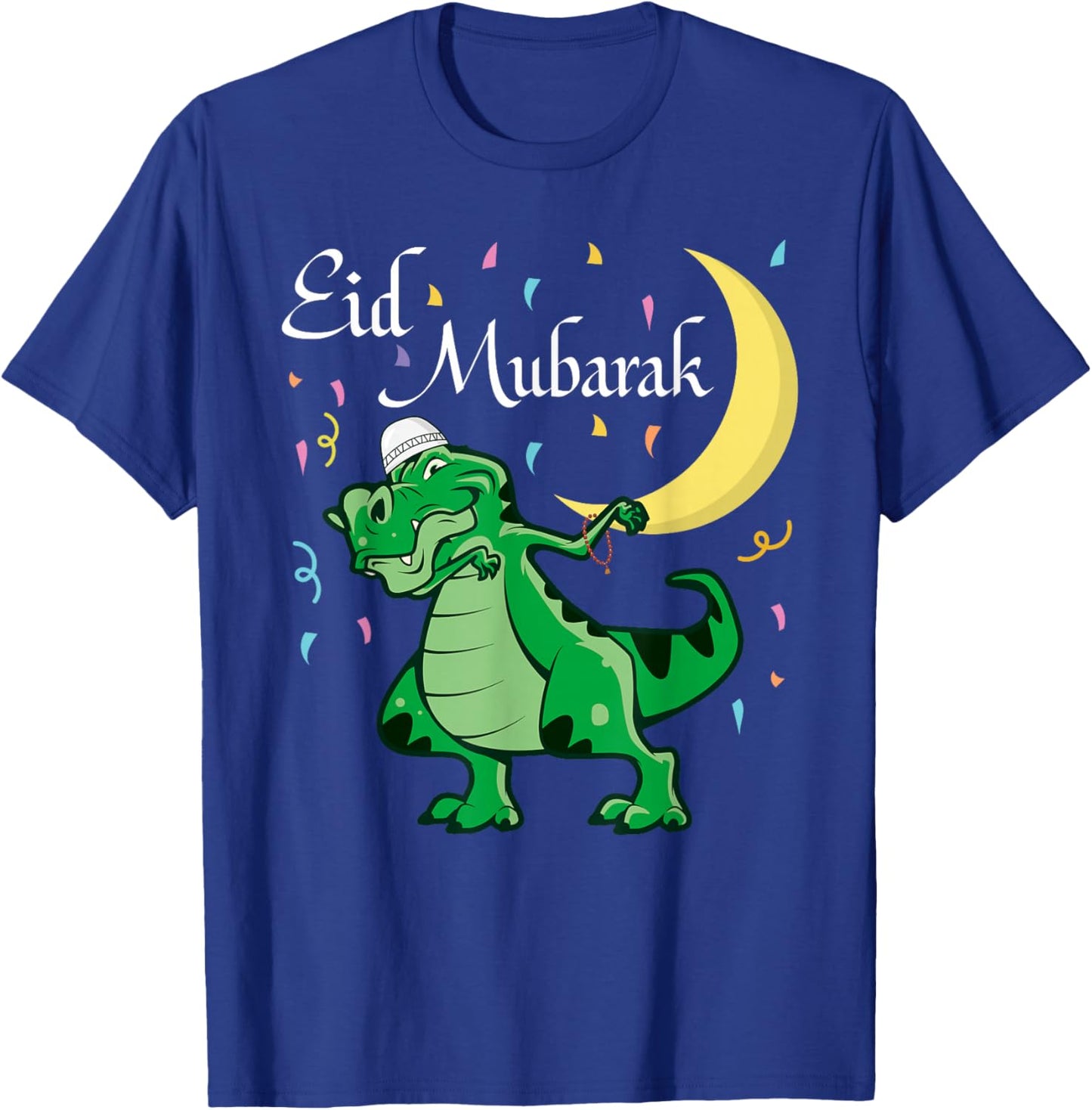 Eid Mubarak Muslim Clothing Kids Eid Al Fitr Boys T-Shirt - T-Shirt | Royal