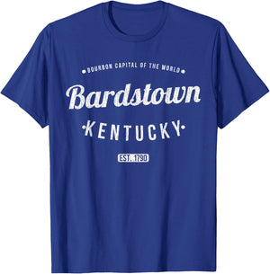 Bardstown Kentucky Retro Vintage Souvenir KY Bardstown T-Shirt - T-Shirt | Royal