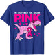 In October We Wear Pink Cute Dinosaur Breast Cancer Boys T-Shirt - T-Shirt | Royal