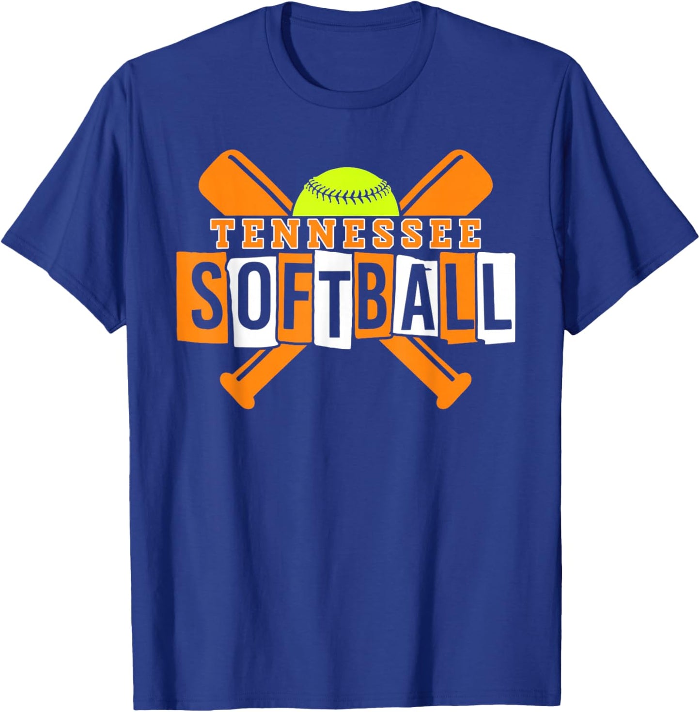 Tennessee Softball T-Shirt - T-Shirt | Royal