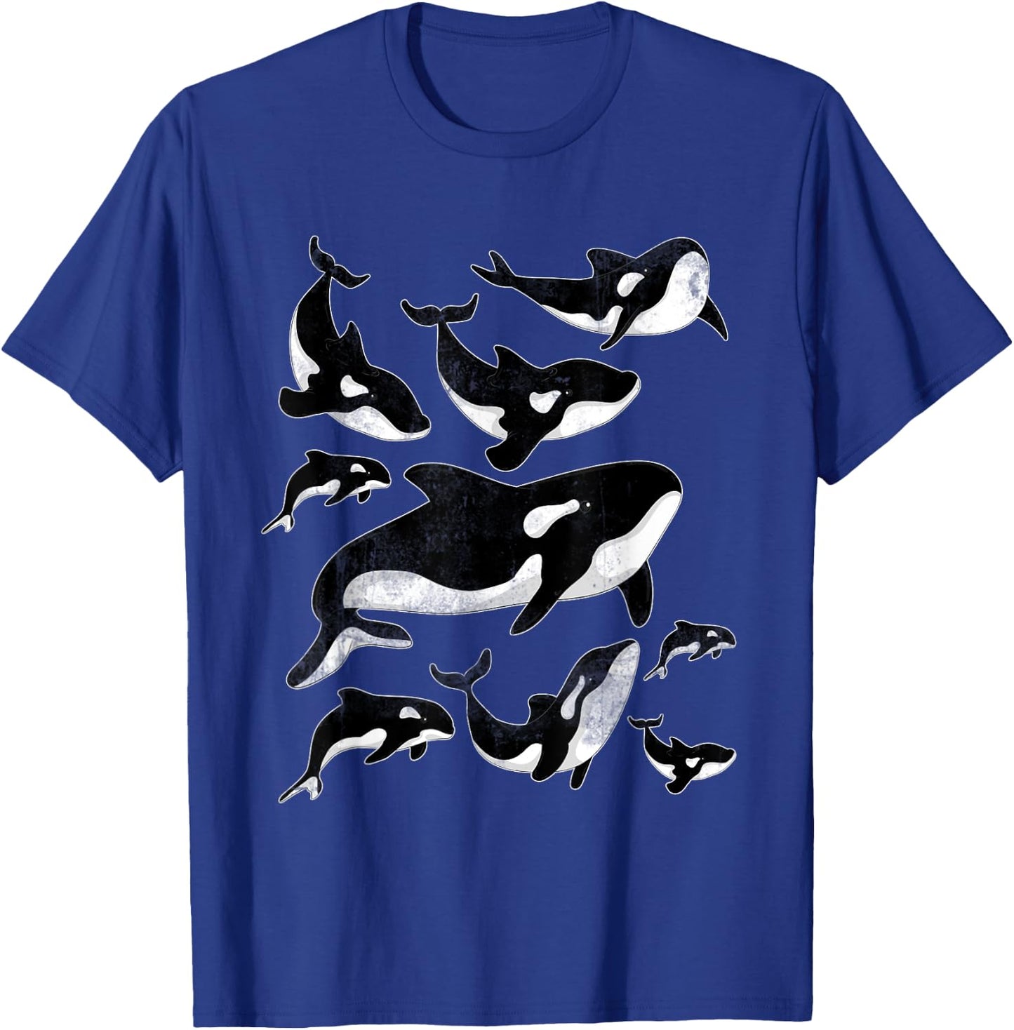 Killer Whale Ocean Animal Aquarist Gift Aquarium Orca T-Shirt - T-Shirt | Royal