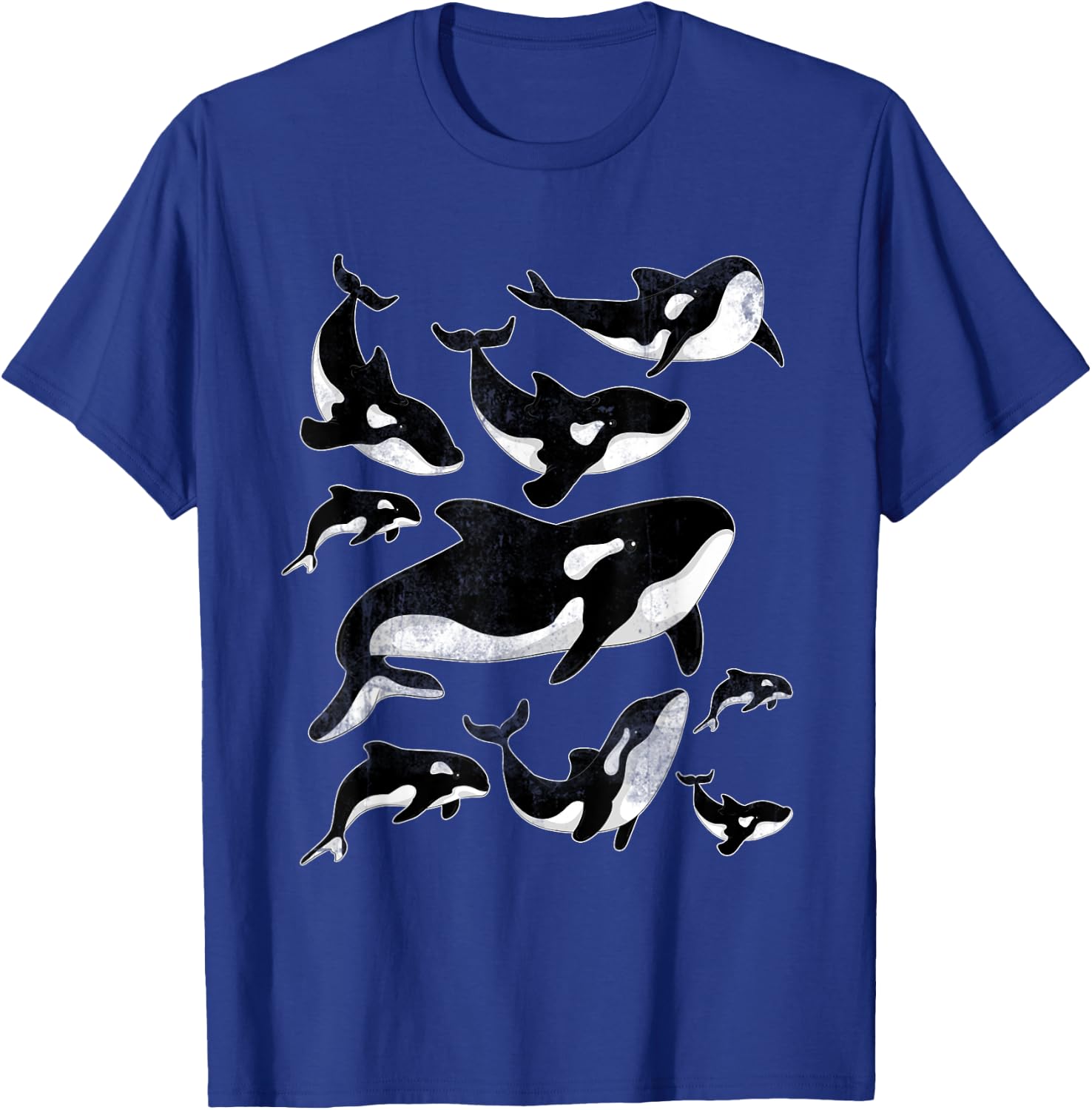 Killer Whale Ocean Animal Aquarist Gift Aquarium Orca T-Shirt - T-Shirt | Royal