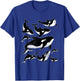 Killer Whale Ocean Animal Aquarist Gift Aquarium Orca T-Shirt - T-Shirt | Royal