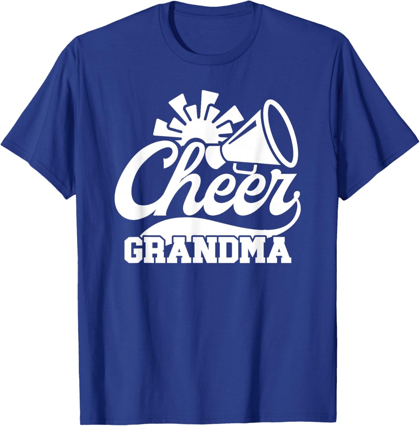 Cheer Grandma Cheerleading Grandma Cheerleader Grandmother T-Shirt - T-Shirt | Royal