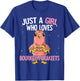 Just A Girl Who Loves Bourke's Parakeets Bourke Parakeet T-Shirt - T-Shirt | Royal