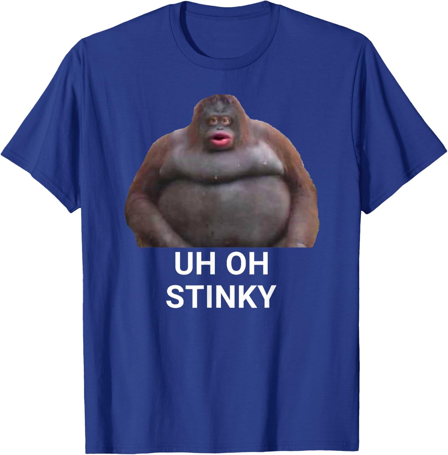 Uh Oh Stinky Poop Dank Memes Le Monke T-Shirt - T-Shirt | Royal
