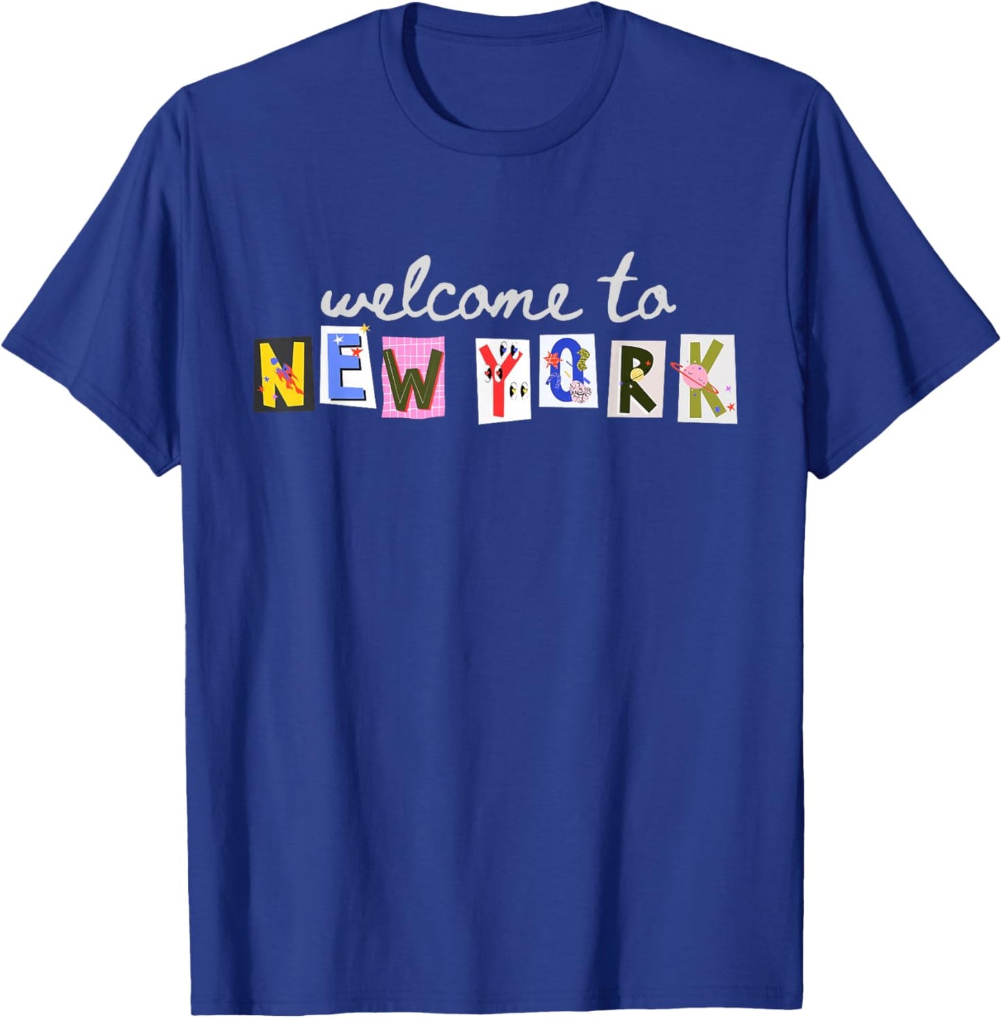 Welcome To New York T-Shirt - T-Shirt | Royal