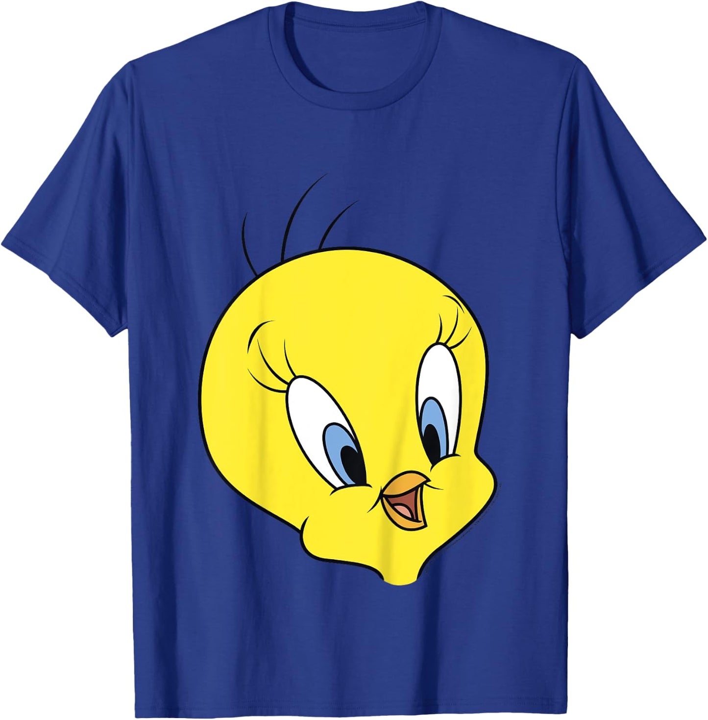 Looney Tunes Tweety Bird Big Face T-Shirt - T-Shirt | Royal