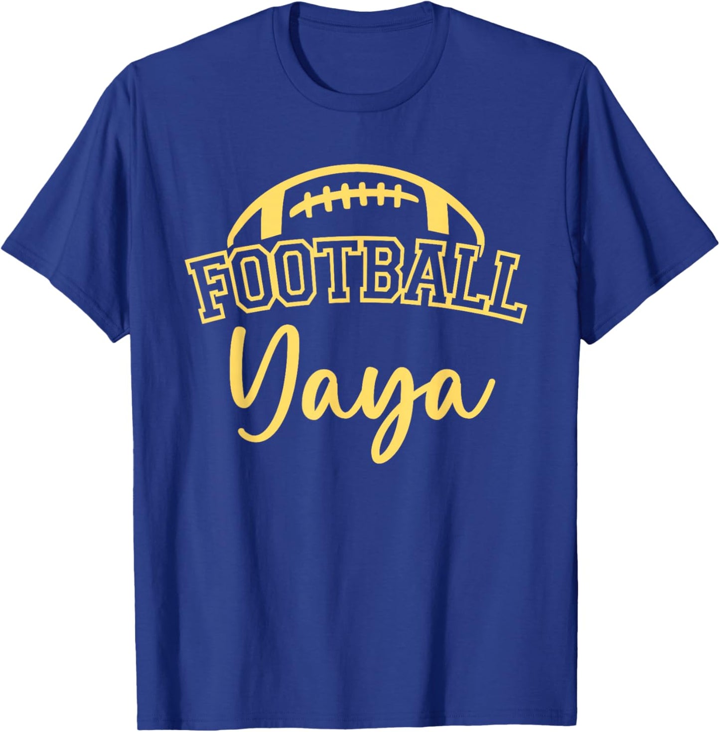 Football Yaya Matching Family Football T-Shirt - T-Shirt | Royal