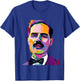 Pedro Albizu Campos Puerto Rico History Resiste Pop Art T-Shirt - T-Shirt | Royal