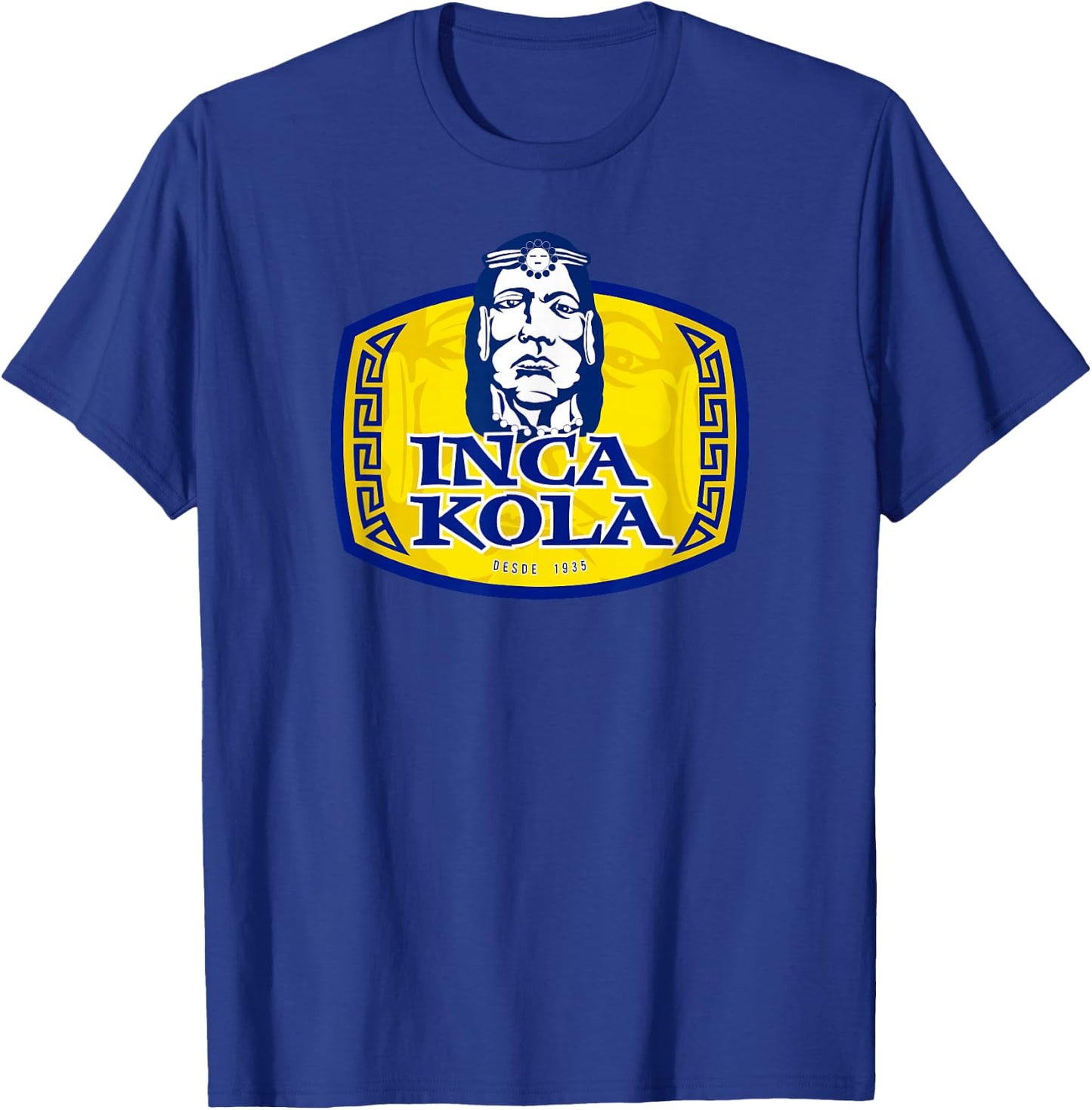 Inca Kola Logo Peru Soft Drink Golden Soda Retro T-Shirt - T-Shirt | Royal