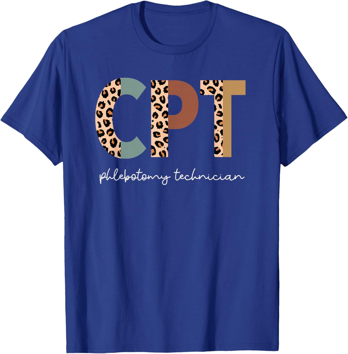Certified Phlebotomy Technician Phlebotomy Tech Appreciation T-Shirt - T-Shirt | Royal